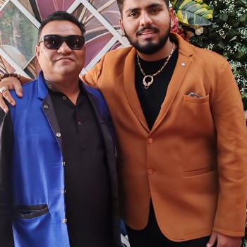 With Actor and Singer Vardan Barot